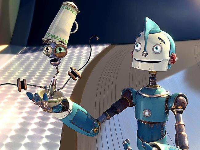 The happy-go-lucky Rodney Copperbottom is voiced by Ewan McGregor in <i>Robots.</i>