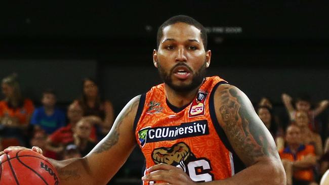                         <s1>STRONG SEASON: DJ Newbill in action in the Round 16 National Basketball League match between the Cairns Taipans and Adelaide 36ers at the Cairns Convention Centre. </s1>                        <ld pattern=" "/>                        <source>Picture: BRENDAN RADKE</source>                     