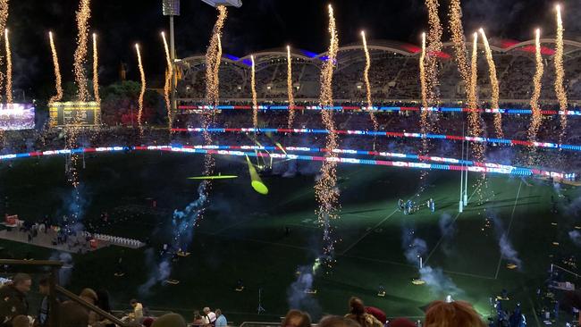 The view inside Adelaide Oval. Photo: Twitter.