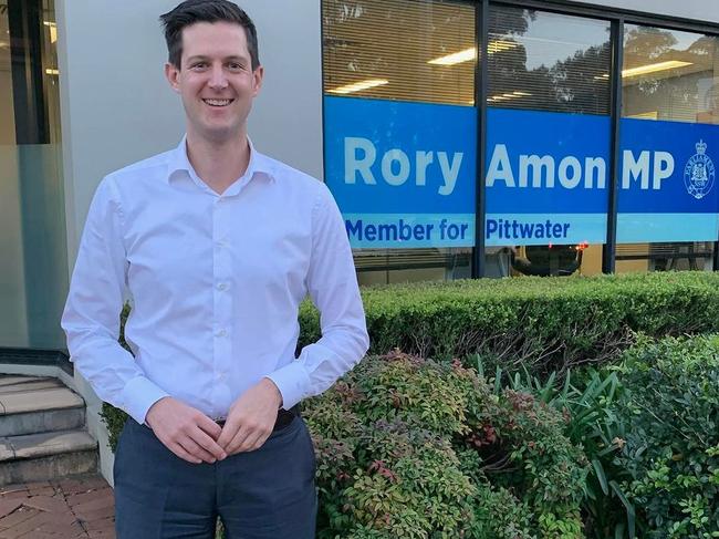 Photo from the Instagram account of the Member for Pittwater Rory Amon. Instagram.