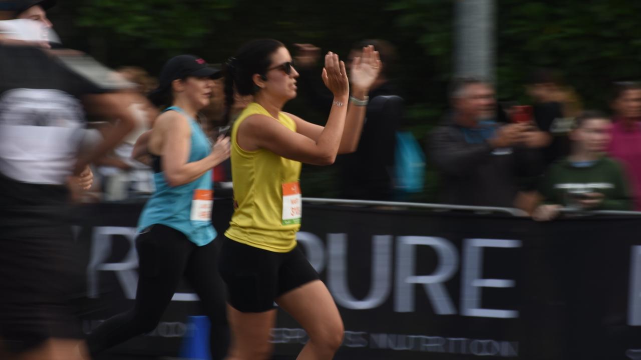 Some of the magic moments and action from the ASICS Runaway Noosa Marathon. Photo: Mark Furler