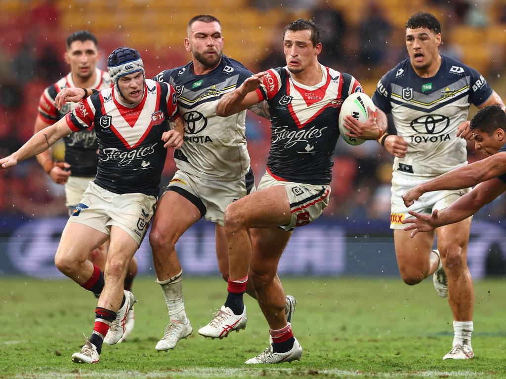 Billy Smith’s return was a rare win for the Roosters in a dismal Magic Round effort. Picture: Getty Images