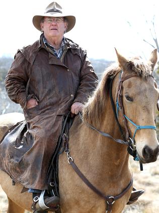 No need to shoot: Peter Cochran wants horsemen and women let back into the park to control the brumby population. <i>Picture: Stephen Cooper</i>