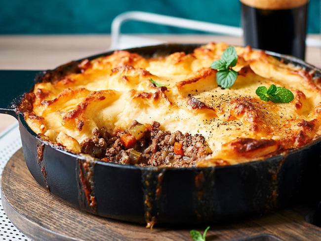 Guinness and cheddar shepherd's pie.