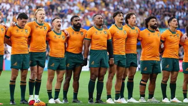 The Wallabies have vowed a World Cup fightback. Picture: Chris Hyde/Getty Images