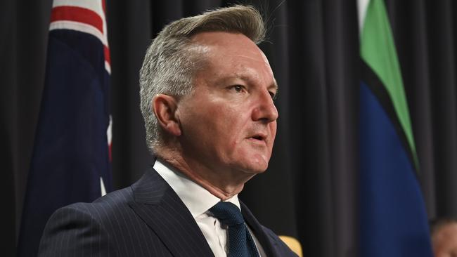 Climate Change and Energy Minister Chris Bowen. Picture: NCA NewsWire / Martin Ollman