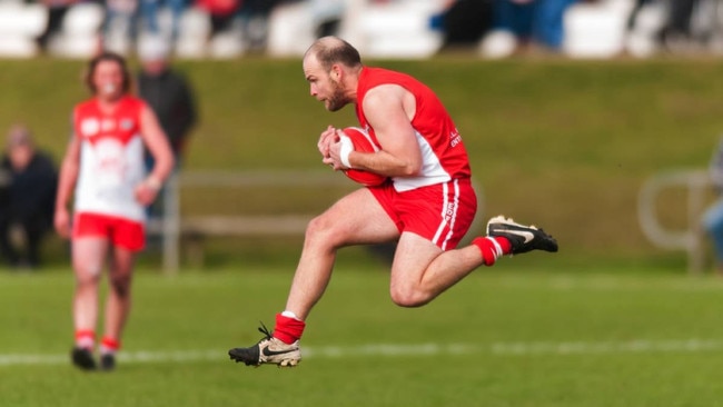 Former East Devonport player Nick Milbourne has been appointed the new coach of Deloraine. Picture: East Devonport FC