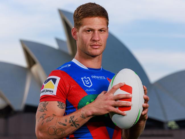 Newcastle Knights star Kalyn Ponga. Picture: Justin Lloyd.