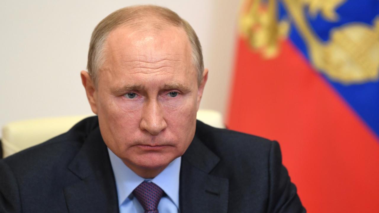In late March, Russian President Vladimir Putin boasted his nation had ‘managed to contain a mass invasion and spread’ of COVID-19. Now, at least a quarter of a million people are infected. Picture: Alexey Nikolsky/Sputnik/AFP