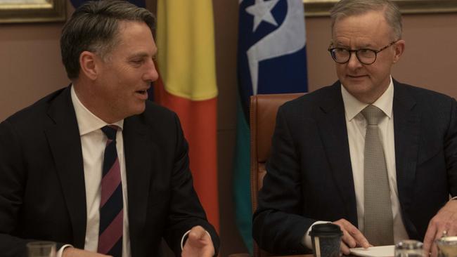 Mr Marles and Prime Minister Anthony Albanese have made quick work of heading to key neighbouring countries to discuss security in the region since being sworn in. Picture: NCA NewsWire / Andrew Taylor