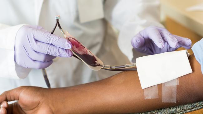 A landmark trial of 5000 critically ill patients found older stored blood is just as good as the newest supplies. Picture: File.