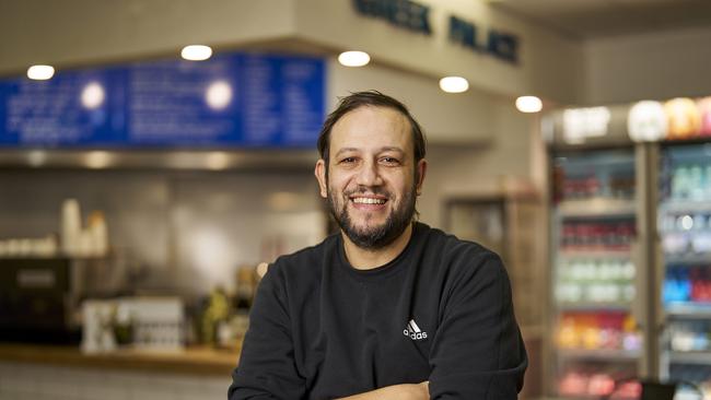 Xanthos Hatzimihail from the new Greek Palace in Adelaide, one of the new establishments at the Central Market. Picture: Matt Loxton