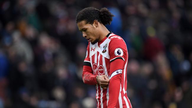 Southampton's Dutch defender Virgil van Dijk.