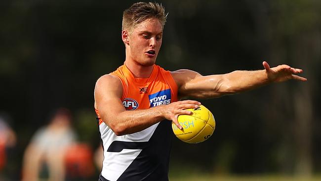 Jackson Hately is finally a Crow. Picture: Getty Images