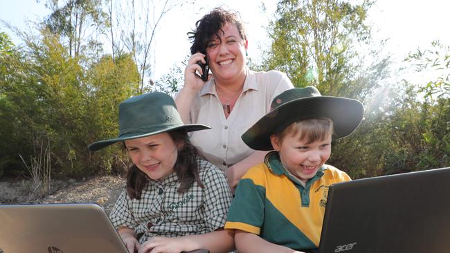 Hayley Clearihan is the mastermind behind the Gold Coast's newest distance education school. Picture Glenn Hampson