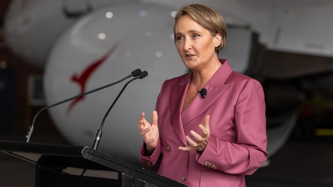 Qantas CEO Vanessa Hudson has impressed investors. Picture: Qantas/NewsWire