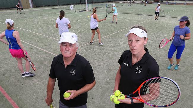 A Melbourne tennis club ranked in the state’s top five is considering a Supreme Court injunction against a local council decision to strip them of their home of 18 years. Picture: Ian Currie