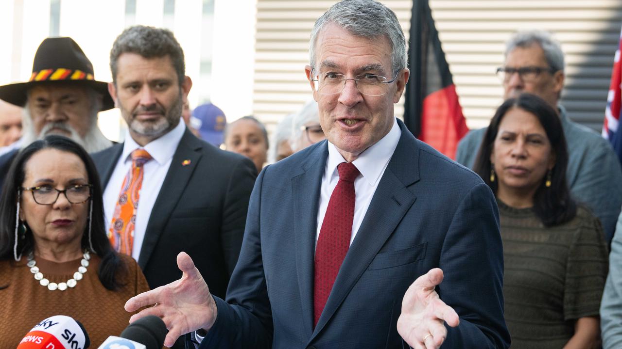 It should not have been left to Attorney-General Mark Dreyfus to deal with the National Referendum Engagement Group in an attempt to compromise on making representations to parliament, rather than the executive government. Picture: NCA NewsWire/Morgan Sette