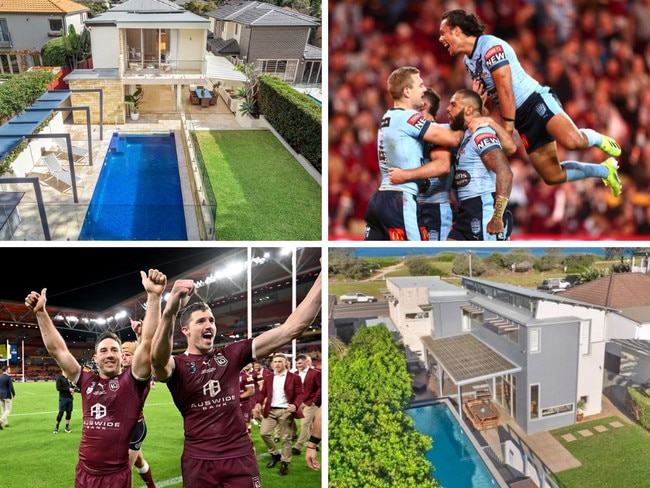 REVEALED: Rock star homes of our State of Origin stars.