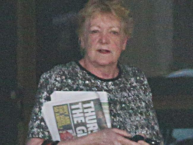 Chasing magistrate Joan White who is presiding over hoon driver Zayne Dalton case at Beenleigh Courts. Pic Annette Dew