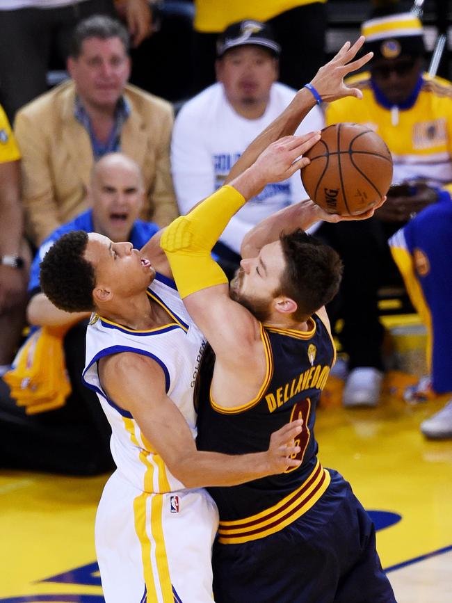 His tangles with Steph Curry were epic. (Photo by Thearon W. Henderson/Getty Images)