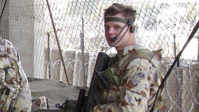 Dave Garratt in Iraq in 2005.