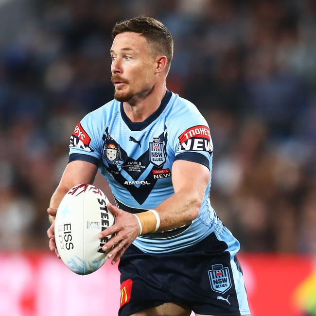 Damien Cook in action for the Blues. Picture: Chris Hyde/Getty Images