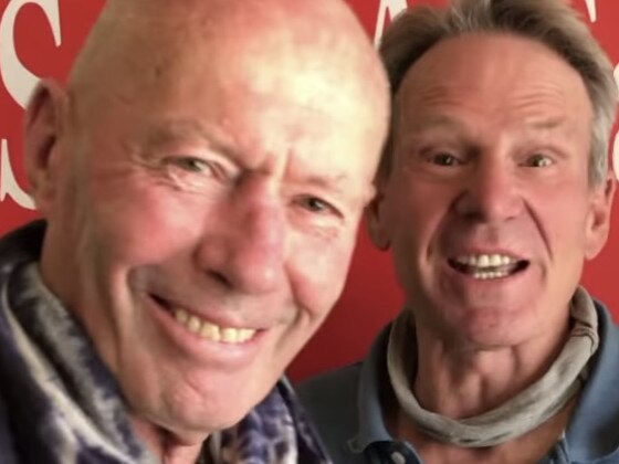 Don Scott and Sam Newman Picture: Instagram