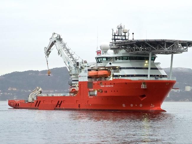 Ocean Infinity's  Seabed Constructor is about to start searching for the MH370. Supplied