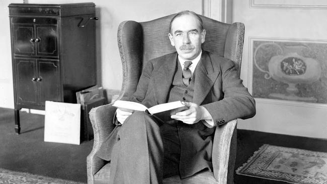 British economist John Maynard Keynes. Picture: Getty Images