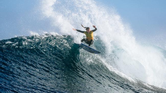 Molly Picklum at Margaret River (Photo by Aaron Hughes/World Surf League)