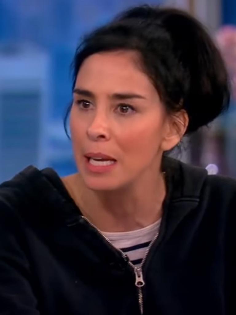 Comedian Sarah Silverman tweeted “Kanye threatened the Jews yesterday on twitter and it’s not even trending”. Picture: The View