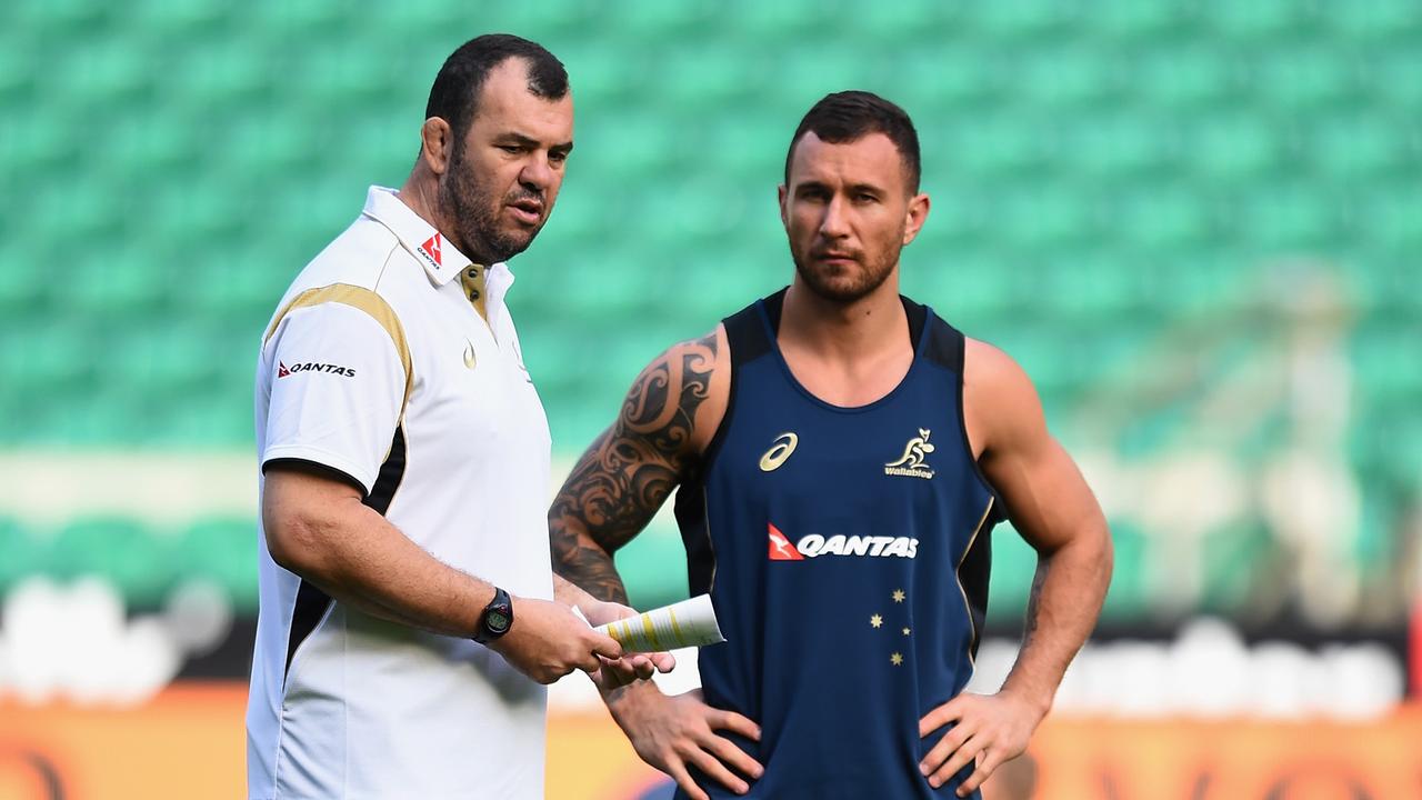 Quade Cooper hit out at outgoing Wallabies coach Michael Cheika. This is why he should look in the mirror.