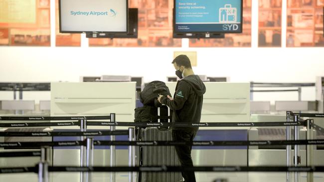 The increase in passengers allowed to return to Australia from overseas will mean just an extra 7 people per flight into Sydney. Picture: Jeremy Piper