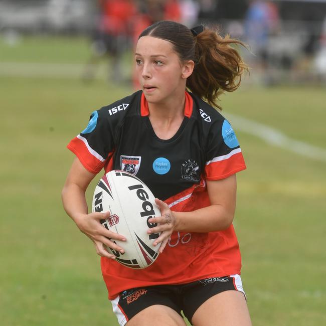 Women's game between Kirwan High and St Margaret Mary's College at Kirwan High. Picture: Evan Morgan