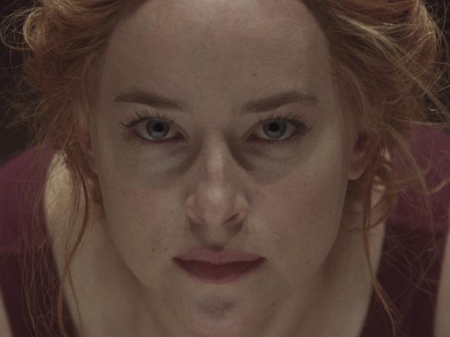 Dakota Johnson as dancer Susie Bannion in Suspiria.