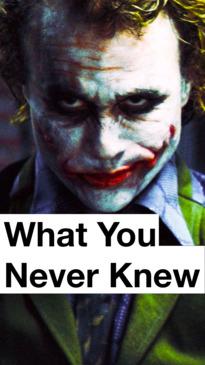 The Dark Knight: What you never knew