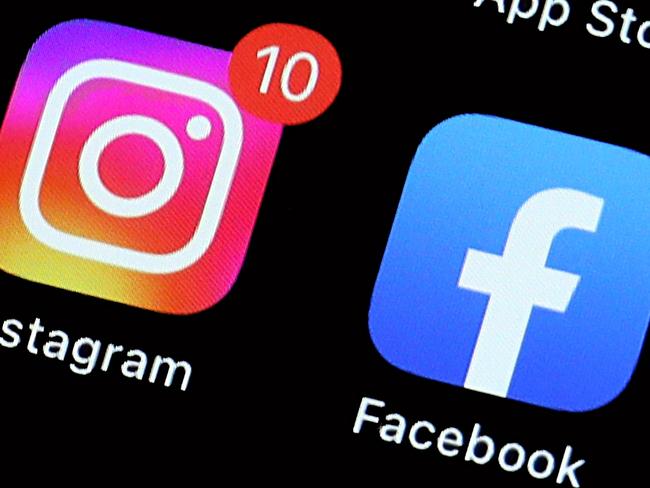 SYDNEY, AUSTRALIA - NewsWire Photos JANUARY 20, 2023: Editorial generic stock image of an iPhone with the popular apps: Instagram, Messenger and Facebook prominent on its home screen. Picture: NCA NewsWire / Nicholas Eagar