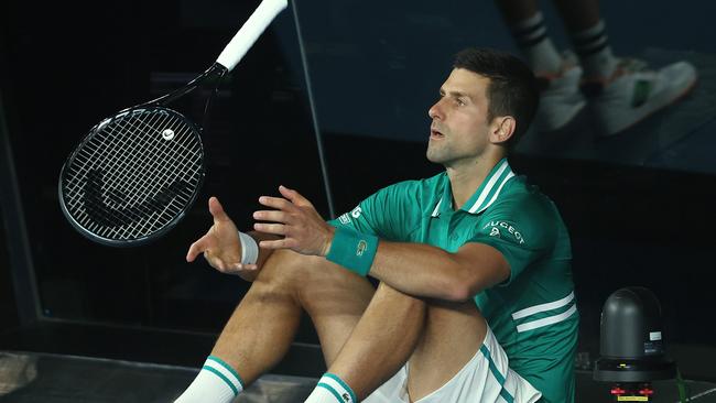 Novak Djokovic has a big decision to make. Picture: Michael Klein