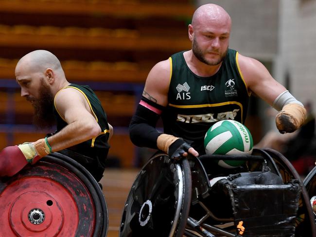 Australian wheelchair rugby star Chris Bond. Pic: Australian Paralympic Committee.