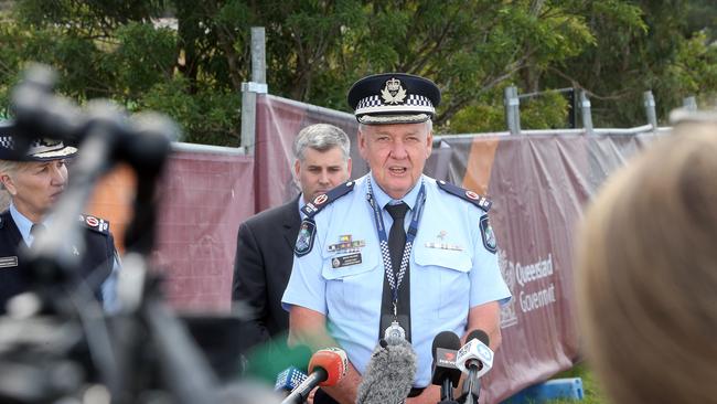 Assistant Commissioner Brian Wilkins at a conference in 2021. Picture: Richard Gosling