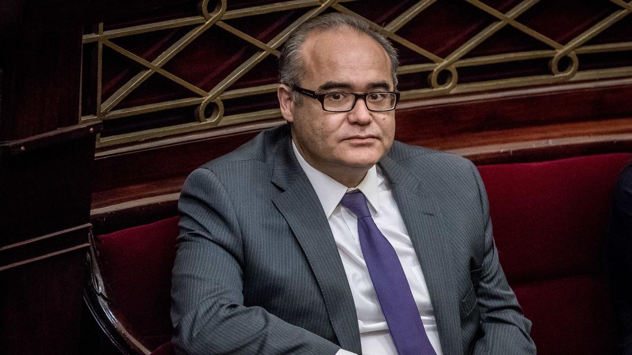 Adem Somyurek in the Upper House chamber. Picture: Jake Nowakowski