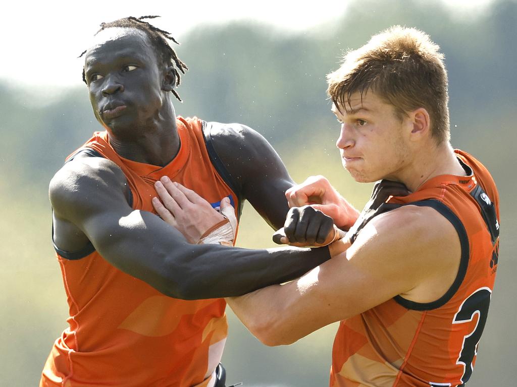 Leek Aleer is closing in on an AFL return after more than 600 days. Picture: Phil Hillyard