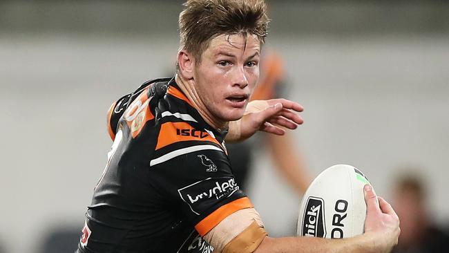 Will Harry Grant be at Wests Tigers next year? Picture: Mark Kolbe/Getty Images