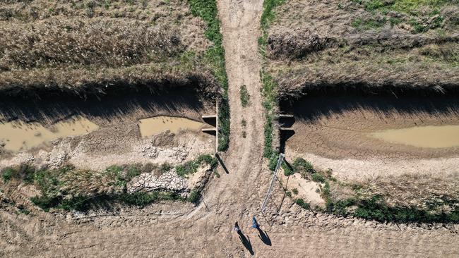 Federal water buyouts will drain irrigation communities of their wealth, inflate water prices and drive down dairy, winegrape and rice production. Picture: Alex Coppel