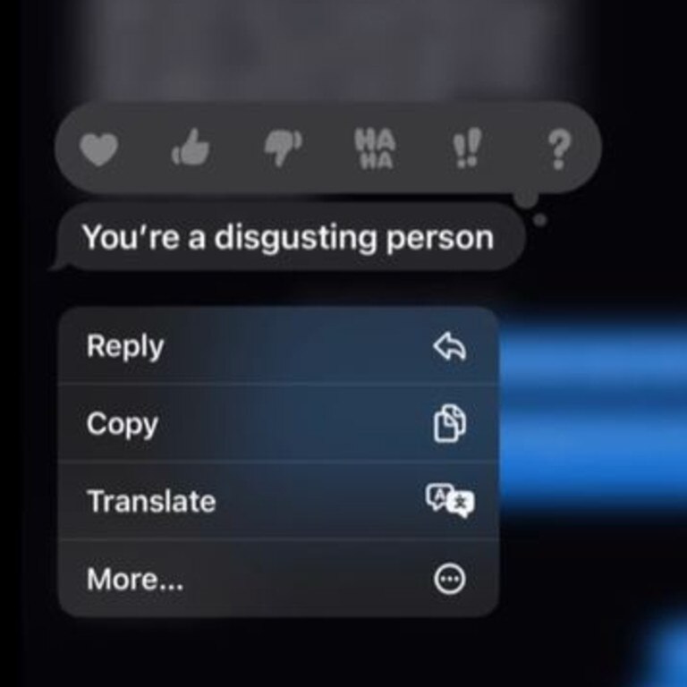 Women are sharing horrifying messages. Picture: TikTok