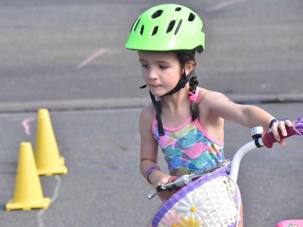 Juniors in action at The Capricornian Rocky Triathlon on March 17, 2024.