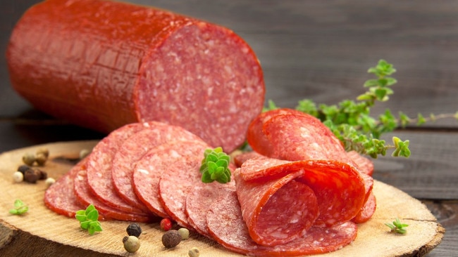 Eating three slices of ham a day can increase your risk of bowel cancer. Picture: Getty Images