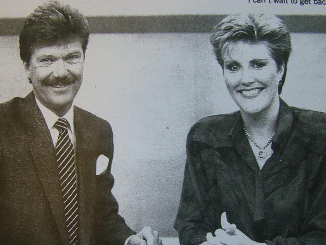 Mike Higgins and Kay McGrath in the 1980s