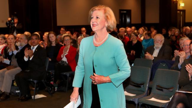 Gillian Triggs in Melbourne. Picture: David Geraghty